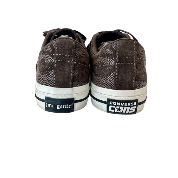 Converse One Star Pro Mi Gente Skate Shoes Brown Mens 7 or Women’s Size 8.5 - Picture 3 of 7